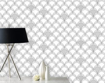 Inside out / Geometric wallpaper / Art deco wallpaper / Self Inside out / Geometric wallpaper / Art deco wallpaper / Self