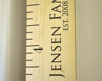 ruler growth chart kit diy project oversized wood ruler pottery barn growth chart ruler