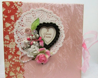 Wedding Mini Album, Mini Album, Wedding, Scrapbook Album, Photo Album, Ready To Ship, Gift for Her, Gift for Bride, Bachelorette,Scrapbook