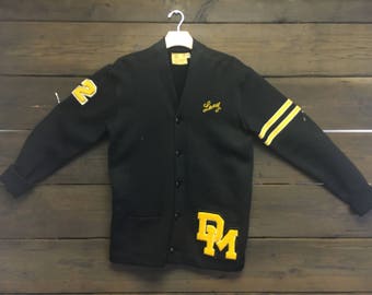 Vintage 50s/60s Football Cardigan