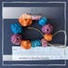 Set of 10 ceramic beads