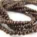 Matte Dark Bronze 3mm Round Czech Glass Beads 100pc #583