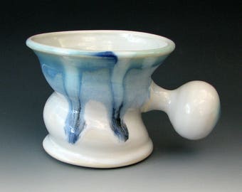 CERAMIC SHAVING MUG #23 - Stoneware Shaving Mug - Shaving Bowl - Shaving Cup - Shaving Dish - Shaving Soap - Shaving Lather - Razors