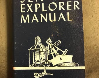 1950 Boy Scouts of America Sea Explorer Manual