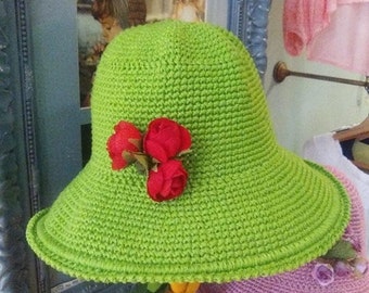 Short wing cotton Hat