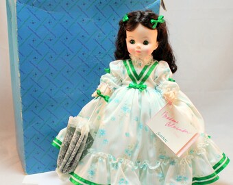 Madame Alexander Scarlett Doll with Original Box and hang tag Outfit Parasol
