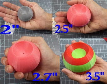 Inverted Bath Bomb Plastic Mold, soap mold, wax mold, sphere mold, bomb mold, concave bath bomb mold, con cave mold, concave, candle mold