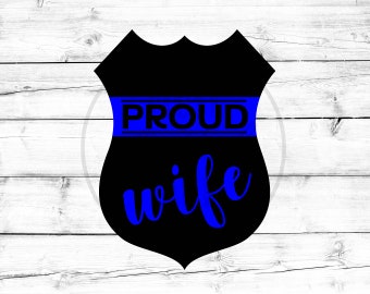 Free Free Proud Police Wife Svg 798 SVG PNG EPS DXF File