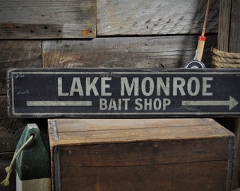 Bait shop sign | Etsy