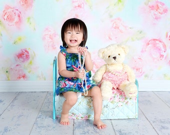 leCream Seaside dress simple cute summer 0-3T