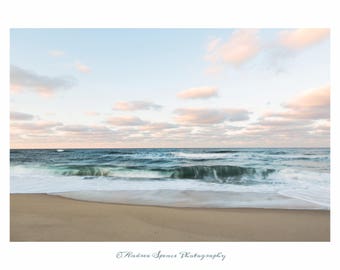 Dreamy Waves. Cape Cod. Coastal Print. Seascape. Truro. Ocean Artwork. Fine Art Print. Wall Art