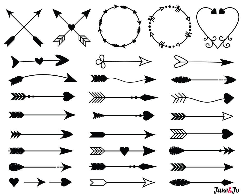 Download 31 Arrow SvgArrow ClipartArrow vectorDigital Cutting File