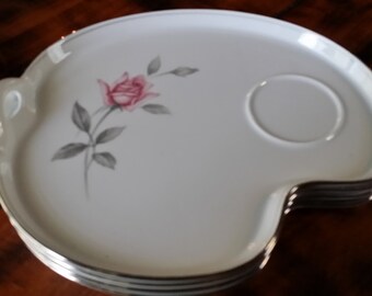 Noritake snack plates