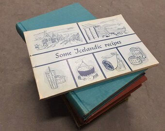 Icelandic Recipes Cookbook International Iceland Cook Book Recipes Vintage 1985