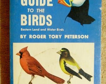 Book --The Field Guide to the Birds, Roger Tory Peterson