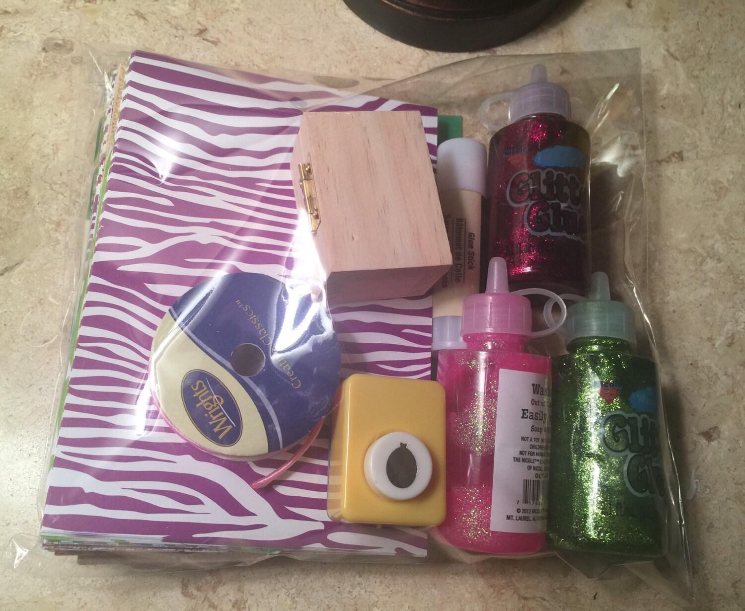 Scrapbooking grab bag!!! This is perfect for beginners/experienced