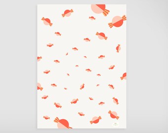 Geschenkpapier "Bonbon"
