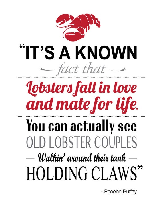 Lobster Friends Quote