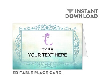 baby shower place card template
