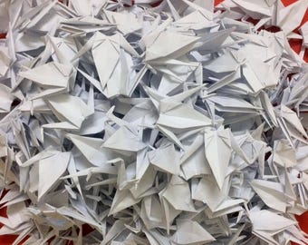 500 origami paper cranes : you can choose in 18 colors