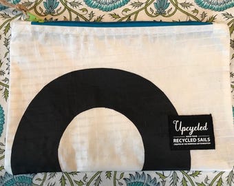 Upcycled Sail Clutch
