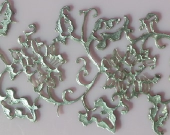 FLOWER DELICATE LACE Ready To Use Edible - Party Decorations, High Tea, New Year, Baby Shower, Graduation