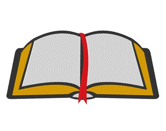 Book Bible Scriptures Book of Mormon Embroidery Machine Design