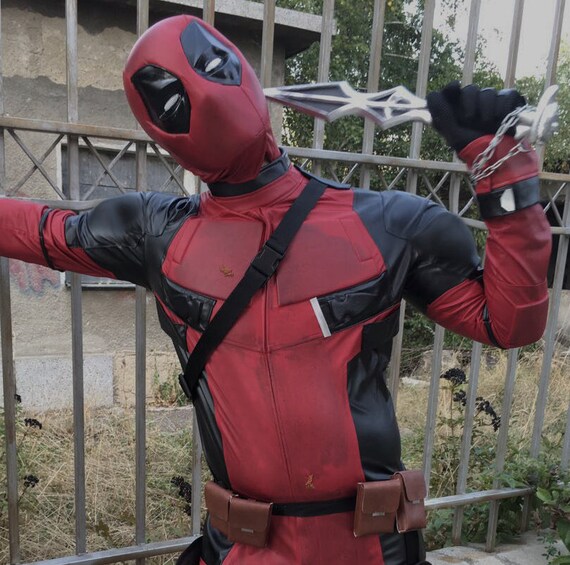 Deadpool costume/ Deadpool cosplay costume designer handmade