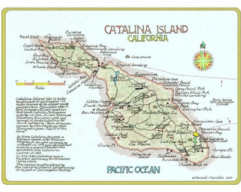 Catalina Island, California - in Two Sizes