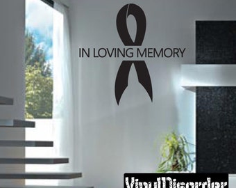 in memory ribbon etsy