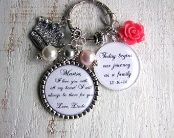 Stepdaughter Gift from Bride Stepdaughter Wedding gift Step daughter gift Step daughter Necklace Stepdaughter gift from Groom on Wedding Day