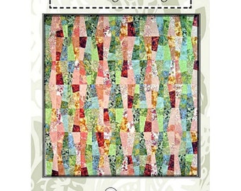 Quilt Pattern "Hokey Pokey" A Quilter's Dream Pieced Quilt Fat Quarter Friendly Project Crib Lap Twin Queen King Size Template