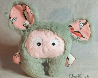 Plush soft mini-Bestiole by Chatfildroit