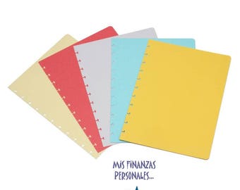 Notebook for the Control of personal finances