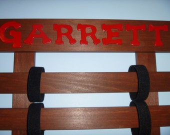 Personalized Karate Belt Display Rack