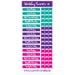Happy Planner Homeschool Weekday Banners