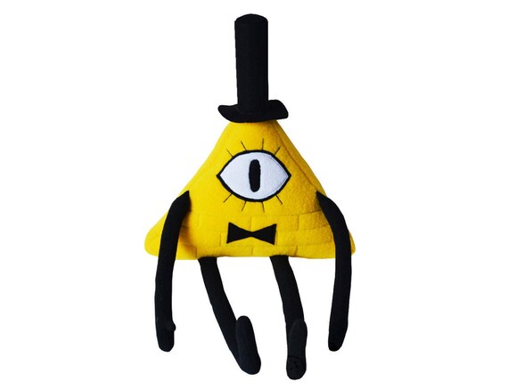 Gravity Falls Yellow Bill Cipher Plush Toy Handmade