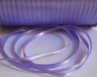 20 m purple 3mm satin ribbon