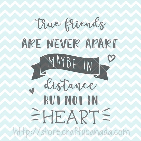 Download Friends Quote SVG and PNG True Friends Printable Quote DIY