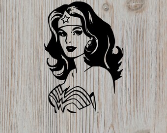 Download Wonder woman svg | Etsy