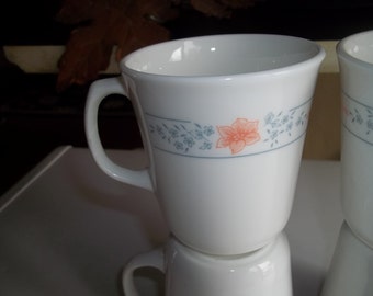 SALE *** 4 Apricot Grove Corelle Coffee/Tea Mugs