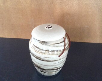 Rustic Pet Urn for Large Dog Up to 75 lb