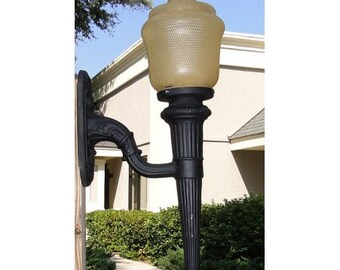 Big Victorian Outdoor Garden Architectural Wall Sconce, Lighting Light Fixture Lamp