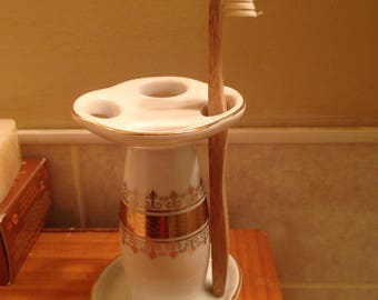 Vintage Victorian Toothbrush Holder