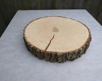 13"-15"Large Alder Wood Slice 13-15 inch,13"-15"wood slice,large wood slab,cupcake stand,Rustic Wedding Decor,Cake Stand,Wedding Centerpiece