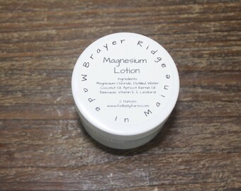 Magnesium Lotion, Handcrafted Magnesium Lotion, Sleepy Time Lotion, Bedtime Lotion,Sore Muscle Relief, Magnesium Cream