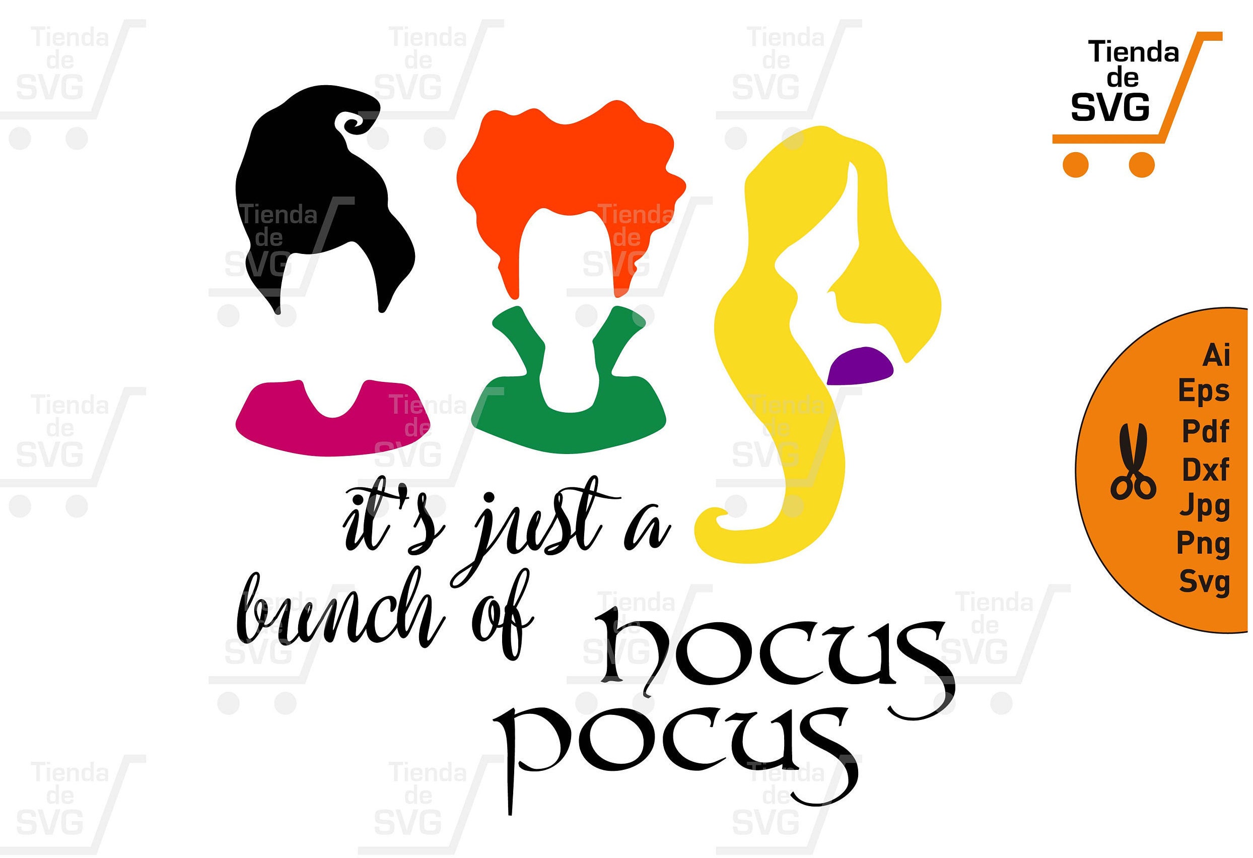 Download HOCUS POCUS SVG Hocus Pocus Cut Files Halloween File