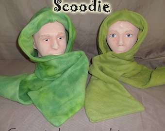 Lime green scoodie