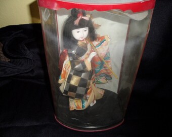 Vintage Japanese Geisha Doll
