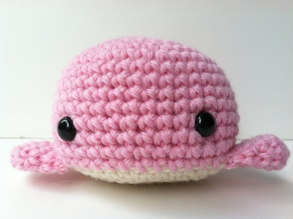 pink whale plush